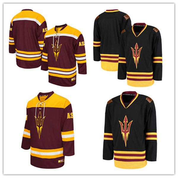 mens black ncaa arizona state sun devils college hockey jerseys maroon embroidery stitched blank asu sun devils jersey s-3xl, Black;red
mens black ncaa arizona state sun devils college hockey jerseys maroon embroidery stitched blank asu sun devils jersey s-3xl, Black;red