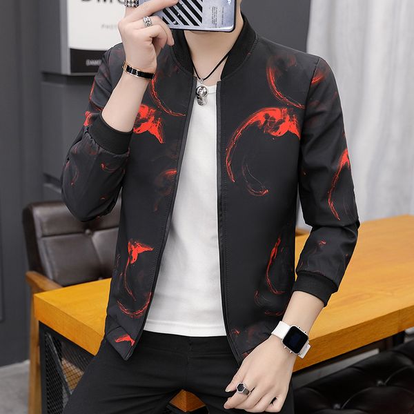printing fashion 2018 brand mens bomber jacket thin men baseball jackets casual jacket coat overcoat for male clothing, Black;brown
printing fashion 2018 brand mens bomber jacket thin men baseball jackets casual jacket coat overcoat for male clothing, Black;brown