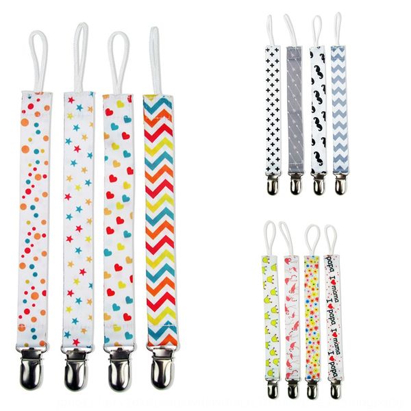 polyester double-sided clip nipple chain baby pacification nipple chain clip 4 packs
polyester double-sided clip nipple chain baby pacification nipple chain clip 4 packs