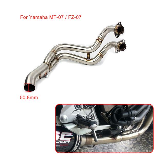 mtclub motorcycle modified slip on exhaust contact middle link pipe for mt-07 fz-07 mt07 mt 07 fz 07 2014 2015 2016 2017
mtclub motorcycle modified slip on exhaust contact middle link pipe for mt-07 fz-07 mt07 mt 07 fz 07 2014 2015 2016 2017