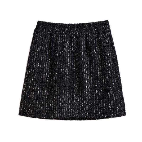 new casual black short skirts spring 6xl plus size flastic waist zipper graceful tweed a- line slimming sheath skirt
new casual black short skirts spring 6xl plus size flastic waist zipper graceful tweed a- line slimming sheath skirt