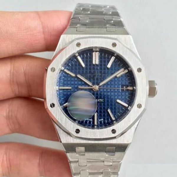 2019 Hot Sale Mens Watch Automatic Mechanical movement Blue dial ROYAL OAK series mens watch 15400 Stainless Steel mens watches
2019 Hot Sale Mens Watch Automatic Mechanical movement Blue dial ROYAL OAK series mens watch 15400 Stainless Steel mens watches