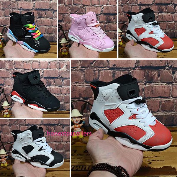 childrens basketball shoes kids 6 6s metallic gold sports shoes boys girls youths oreo black infrared athletic sneakers for sale 
childrens basketball shoes kids 6 6s metallic gold sports shoes boys girls youths oreo black infrared athletic sneakers for sale