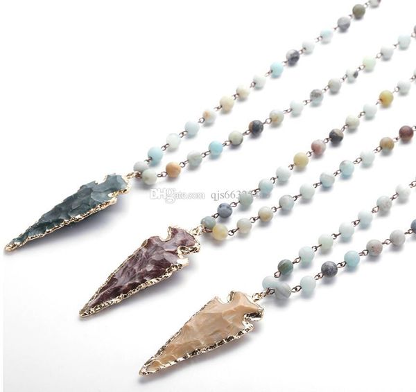 стрелолист ожерелье мода амазонит камни розария цепи arrowhead ожерелье ручной работы женщин натуральный камень из бисера шеи, Silver
стрелолист ожерелье мода амазонит камни розария цепи arrowhead ожерелье ручной работы женщин натуральный камень из бисера шеи, Silver