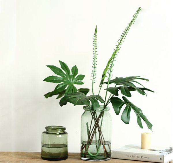 artificial plants monstera palm tropical plant green leaves home diy decoration wedding party office store decorations
artificial plants monstera palm tropical plant green leaves home diy decoration wedding party office store decorations