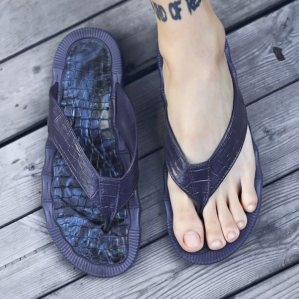 2019 new style flip-flops men's fashion summer anti-slip soft-sole beach slippers flip-flop outdoor household sandals, Black
2019 new style flip-flops men's fashion summer anti-slip soft-sole beach slippers flip-flop outdoor household sandals, Black