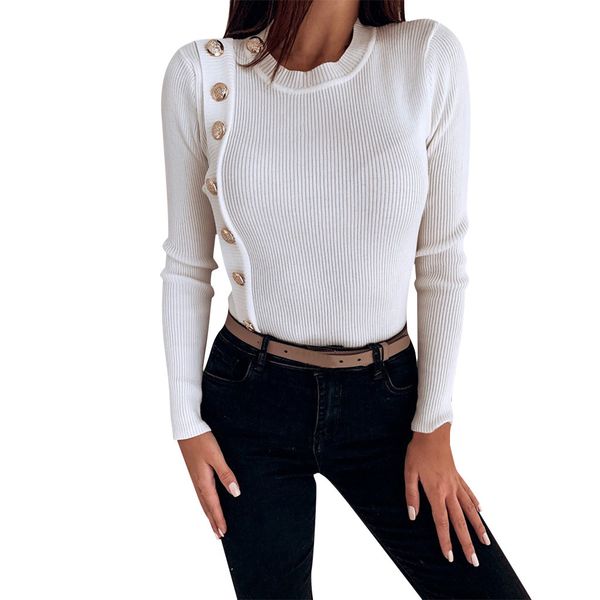 winter women white blouse 2020 new fashion casual solid button o-neck clothes long sleeve basic shirt chemisier femme
winter women white blouse 2020 new fashion casual solid button o-neck clothes long sleeve basic shirt chemisier femme