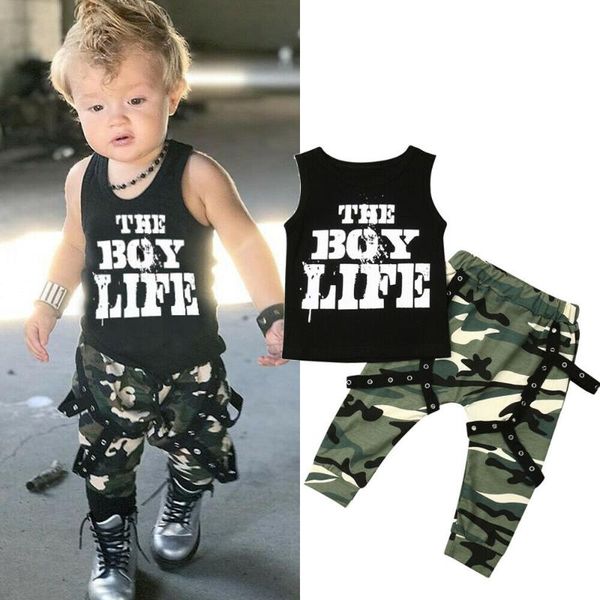 0-3y fashion baby boy clothes sets vest camo pant trouser toddler casual outfit set clothes, White
0-3y fashion baby boy clothes sets vest camo pant trouser toddler casual outfit set clothes, White