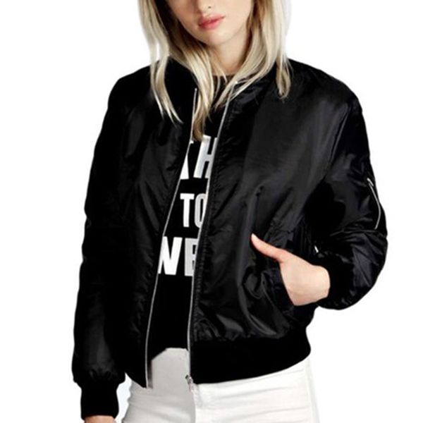 2019 coat and jacket women fashion women's jacket summer long-sleeved basic thin coat zipper, Black;brown
2019 coat and jacket women fashion women's jacket summer long-sleeved basic thin coat zipper, Black;brown