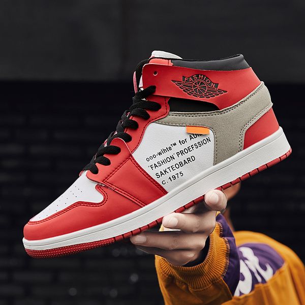 spring and autumn leisure shoes aj1off union senior men's and women's high basketball shoes, Black
spring and autumn leisure shoes aj1off union senior men's and women's high basketball shoes, Black