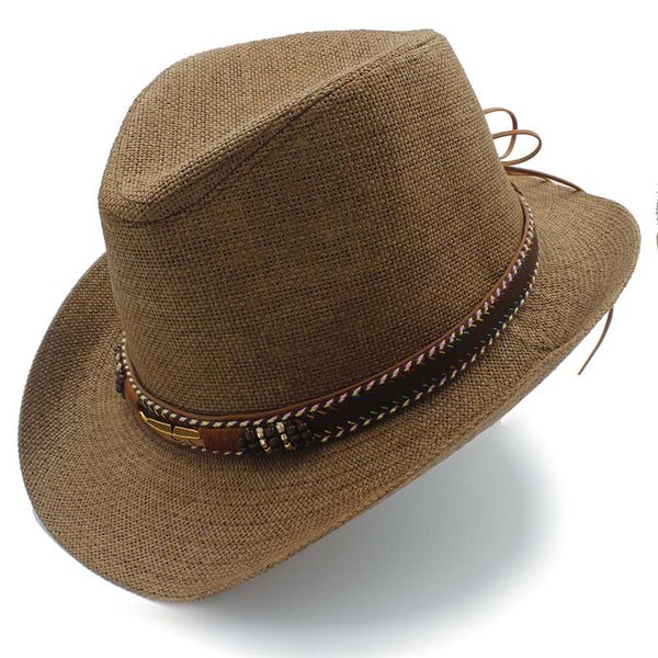 2019 летних соломы женщина мужчины hollow вс hat с модой поясом для пляжа western cowboy hat cap сомбреро котелок caps размер 58см, Blue;gray
2019 летних соломы женщина мужчины hollow вс hat с модой поясом для пляжа western cowboy hat cap сомбреро котелок caps размер 58см, Blue;gray