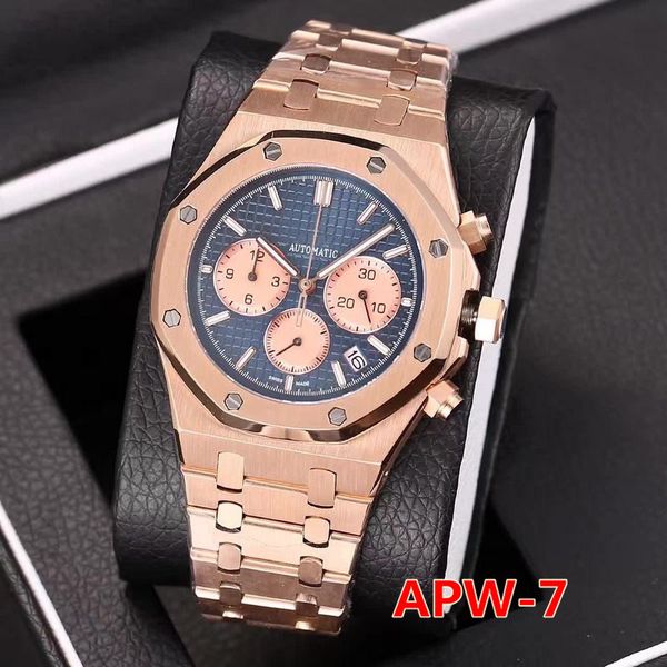 new rose gold luxury watchh audp quartz movement mens watc fashion designer wristwatches stainless steel case orologio di lusso, Slivery;brown
new rose gold luxury watchh audp quartz movement mens watc fashion designer wristwatches stainless steel case orologio di lusso, Slivery;brown