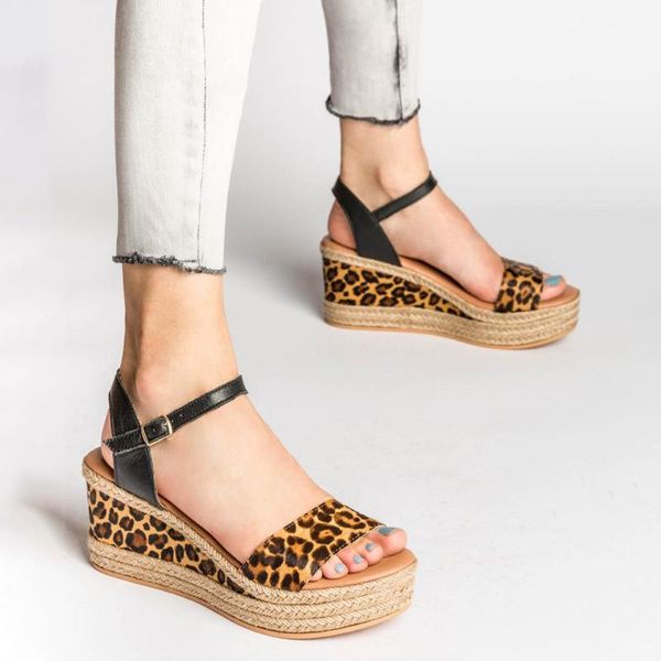 wenyujh leopard women's sandals summer ladies female beach shoes printed flats platform sandalias mujer shoes woman, Black
wenyujh leopard women's sandals summer ladies female beach shoes printed flats platform sandalias mujer shoes woman, Black