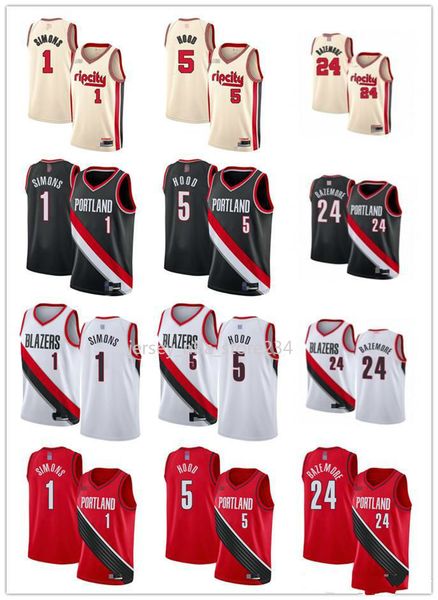 mens женщин молодежи portland trail блейзеры 1 anfernee симонс 24 кент bazemore 5 родни капот баскетбол, Black;red
mens женщин молодежи portland trail блейзеры 1 anfernee симонс 24 кент bazemore 5 родни капот баскетбол, Black;red