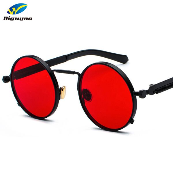 feminino 2019 women red glasses round steampunk metal springs polarized retro sunglasses men uv400 high quality, White;black
feminino 2019 women red glasses round steampunk metal springs polarized retro sunglasses men uv400 high quality, White;black