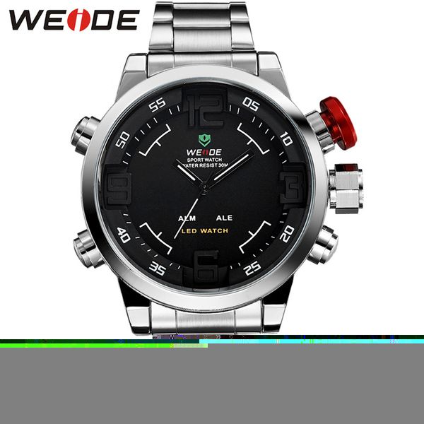 weide fashion men watches wristwatches stainless steel male clock casual waterproof quartz watch relogio masculino, Slivery;brown
weide fashion men watches wristwatches stainless steel male clock casual waterproof quartz watch relogio masculino, Slivery;brown