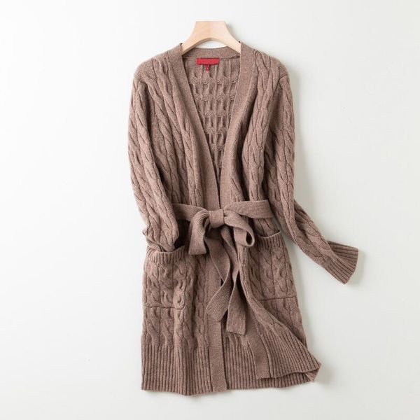 100% goat cashmere twisted knit women fashion long cardigan sweaters coat charcoal grey 2color /l, White;black
100% goat cashmere twisted knit women fashion long cardigan sweaters coat charcoal grey 2color /l, White;black