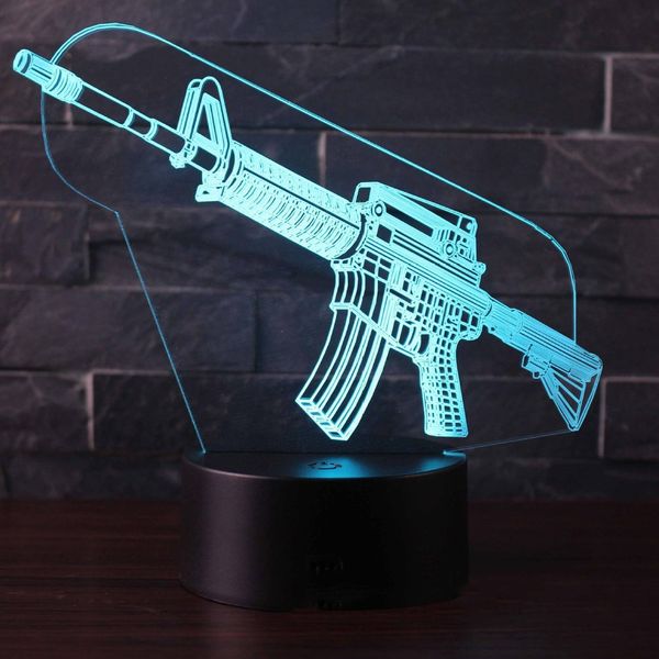 pistol shape 3d small table lamp led lamp vision creative product gift colorful night light
pistol shape 3d small table lamp led lamp vision creative product gift colorful night light