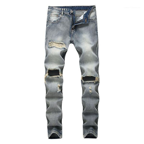 slim distrressed straight demin pants plus size casual male clothing mens 2020 luxury designer jeans hole, Blue
slim distrressed straight demin pants plus size casual male clothing mens 2020 luxury designer jeans hole, Blue