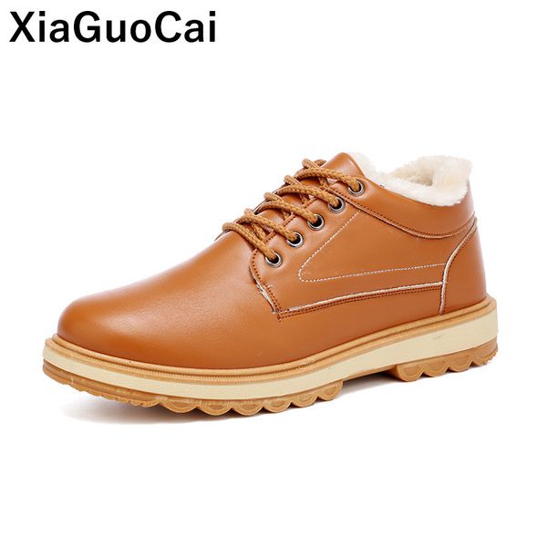 winter warm man shoes plush male casual shoes with fur high lace up pu leather waterproof mans footwear fashion british, Black
winter warm man shoes plush male casual shoes with fur high lace up pu leather waterproof mans footwear fashion british, Black