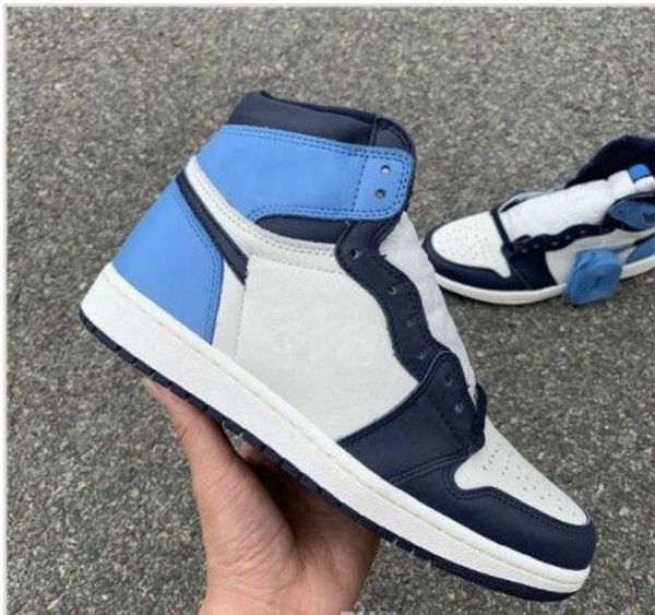 2019 1 og high unc leather obsidian mens basketball shoes university blue retros sail outdoor sports sneakers
2019 1 og high unc leather obsidian mens basketball shoes university blue retros sail outdoor sports sneakers