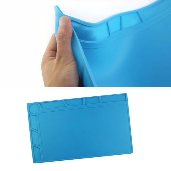 heat insulation silicone pad desk mat maintenance platform soldering repair station 34x23cm with 20cm scale ruler
heat insulation silicone pad desk mat maintenance platform soldering repair station 34x23cm with 20cm scale ruler