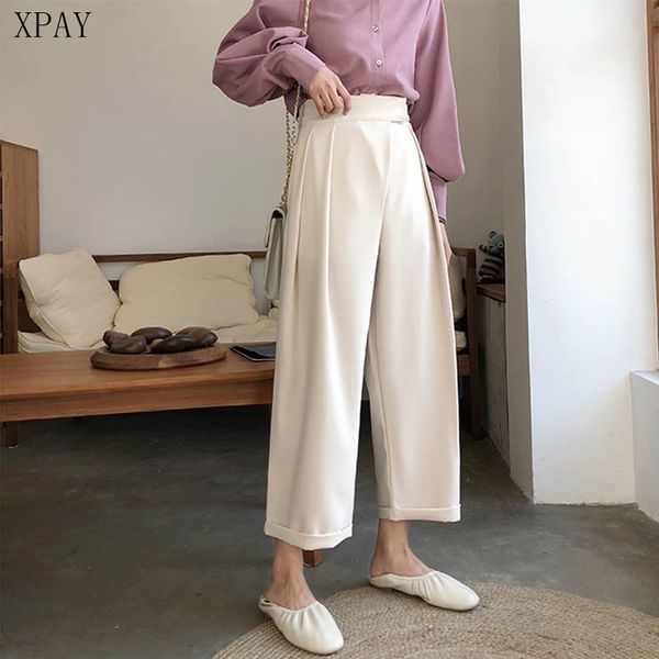 casual high waist harem pants for women 2020 summer button up loose white wide leg pants female fashion capris femme plus size, Black;white
casual high waist harem pants for women 2020 summer button up loose white wide leg pants female fashion capris femme plus size, Black;white
