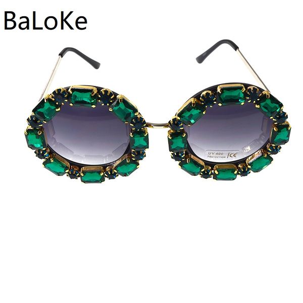 new fashion baroque round women girls flowers sunglasses retro brand green crystals sunglasses summer beach glasses, White;black
new fashion baroque round women girls flowers sunglasses retro brand green crystals sunglasses summer beach glasses, White;black