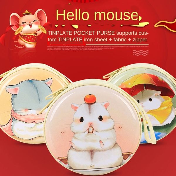 creative round earphone bag cartoon change storage zipper bag advertising zipper wallet wallet gift tinplate coin purse, White
creative round earphone bag cartoon change storage zipper bag advertising zipper wallet wallet gift tinplate coin purse, White
