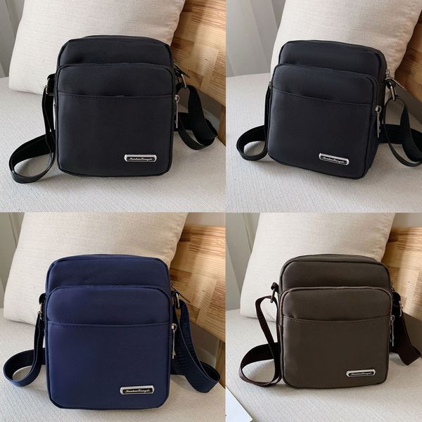 bussiness style formal man's shoulder bag fashion neutral nylon pure color zipper shoulder bag messenger business bags
bussiness style formal man's shoulder bag fashion neutral nylon pure color zipper shoulder bag messenger business bags