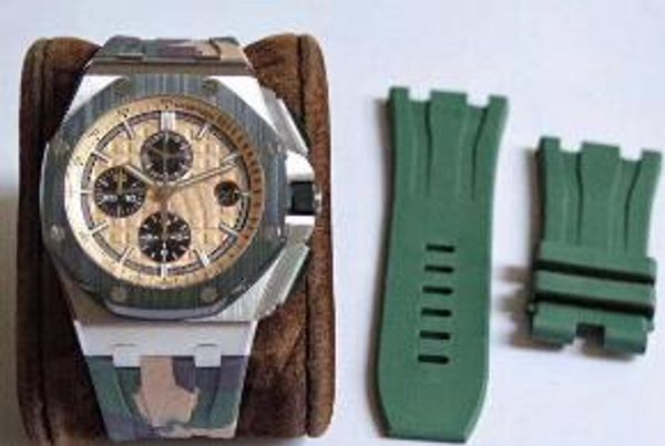 luxury mens stainless wristwatch sapphire 26400 26405 26406 cal 3126 mechanical chronograph work modern men's dress watches, Slivery;brown
luxury mens stainless wristwatch sapphire 26400 26405 26406 cal 3126 mechanical chronograph work modern men's dress watches, Slivery;brown