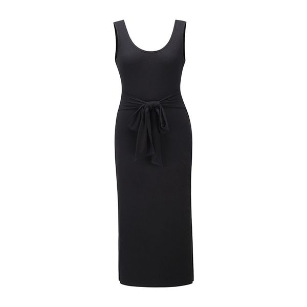 cotton summer dress bodycon dress midi elegant dresses backless v neck solid sleeveless vestidos, White;black
cotton summer dress bodycon dress midi elegant dresses backless v neck solid sleeveless vestidos, White;black