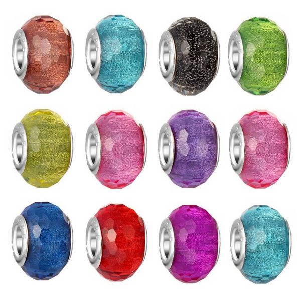 8*14mm diy diamond large hole lampwork european beads boutique diamonds bead accessories tibetan silver sjz007 handmade, Black
8*14mm diy diamond large hole lampwork european beads boutique diamonds bead accessories tibetan silver sjz007 handmade, Black