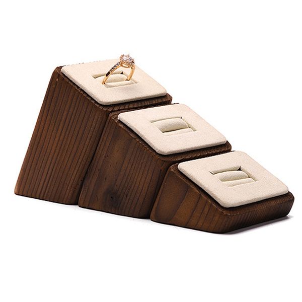3 pcs/lot solid wood jewelry display ring earring stand with showcase jewelry exhibitor for shop, Black;blue
3 pcs/lot solid wood jewelry display ring earring stand with showcase jewelry exhibitor for shop, Black;blue