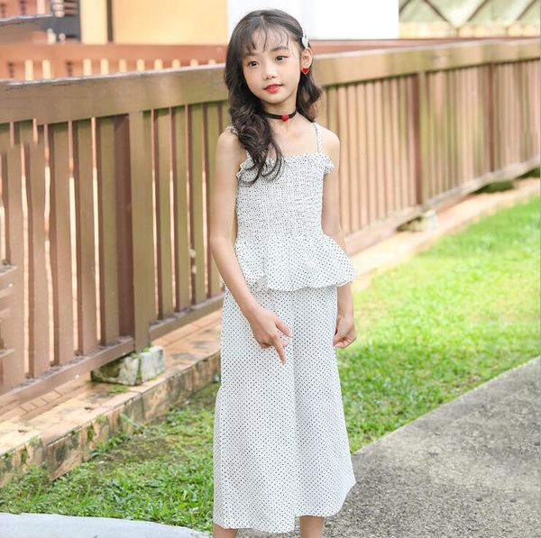 2020 korean style baby girls 2 pcs set dots vest+wide pants fashion spring kids girls suit, Red;yellow
2020 korean style baby girls 2 pcs set dots vest+wide pants fashion spring kids girls suit, Red;yellow