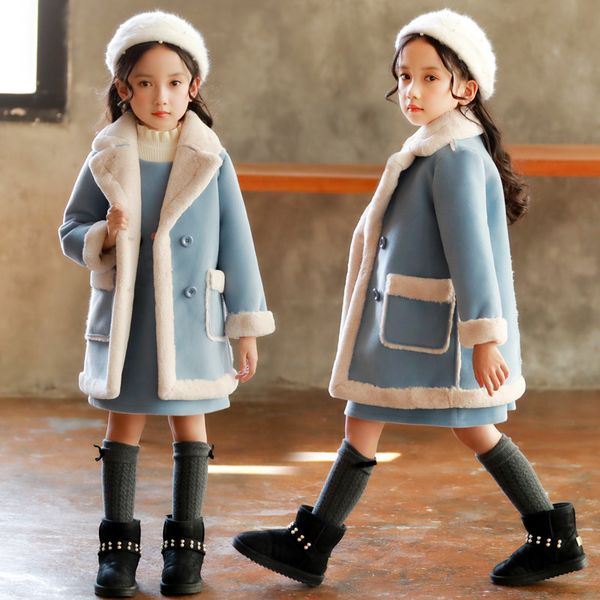 plus velvet thick coat girls winter woolen coat girls new ladies winter coats college style fashion coats kids snowsuits, Blue;gray
plus velvet thick coat girls winter woolen coat girls new ladies winter coats college style fashion coats kids snowsuits, Blue;gray