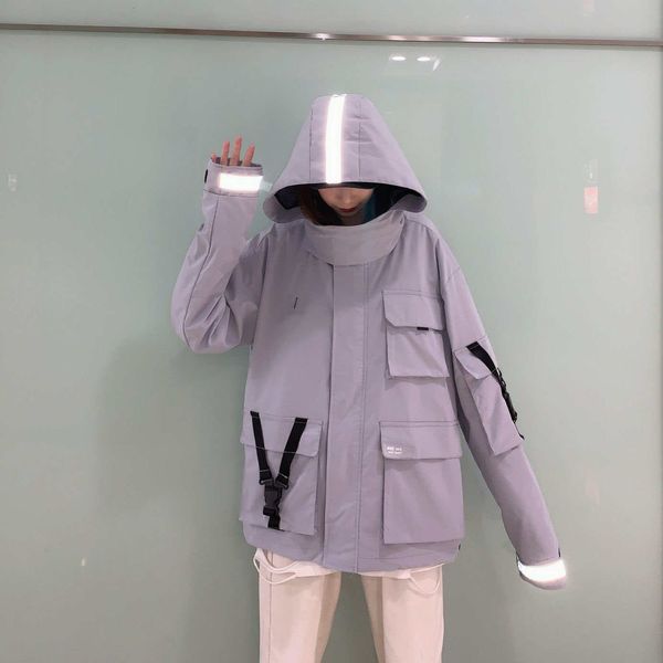 brand womens jacket with hooded fashion f/s women designer jackets with letter printed luxury reflective hoodie coats 2 colors yf203062, Black;brown
brand womens jacket with hooded fashion f/s women designer jackets with letter printed luxury reflective hoodie coats 2 colors yf203062, Black;brown