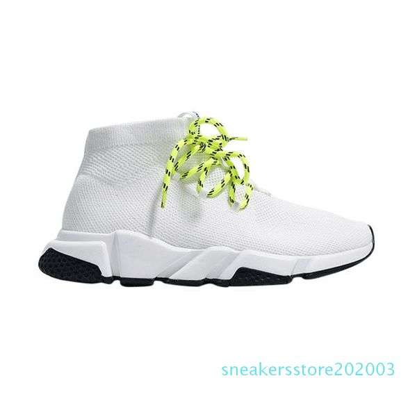 209 men women designer socks shoes speed trainer lace up mid black white yellow fashion girl trainers casual platform sneakers s03
209 men women designer socks shoes speed trainer lace up mid black white yellow fashion girl trainers casual platform sneakers s03