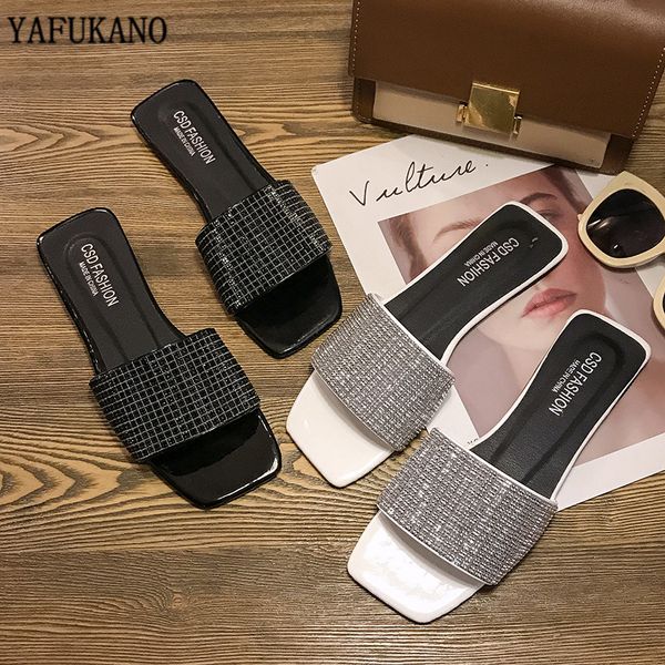 summer women flat beach slippers female crystal slides slipper shoes for girls fashion casual woman footwear black white
summer women flat beach slippers female crystal slides slipper shoes for girls fashion casual woman footwear black white