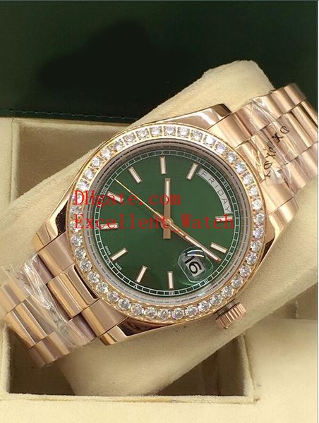 8 sell the new mens watches 41 mm 118348 228238 228235 228345 date president 18k rose gold diamond bezel asian 2813 automatic movement, Slivery;brown
8 sell the new mens watches 41 mm 118348 228238 228235 228345 date president 18k rose gold diamond bezel asian 2813 automatic movement, Slivery;brown