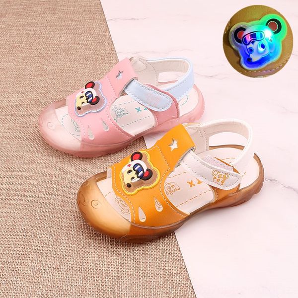 2020 baby cartoon toddler comfortable sandals shoes soft bottom children's sandals induction lamp children's shoes, Black;red
2020 baby cartoon toddler comfortable sandals shoes soft bottom children's sandals induction lamp children's shoes, Black;red