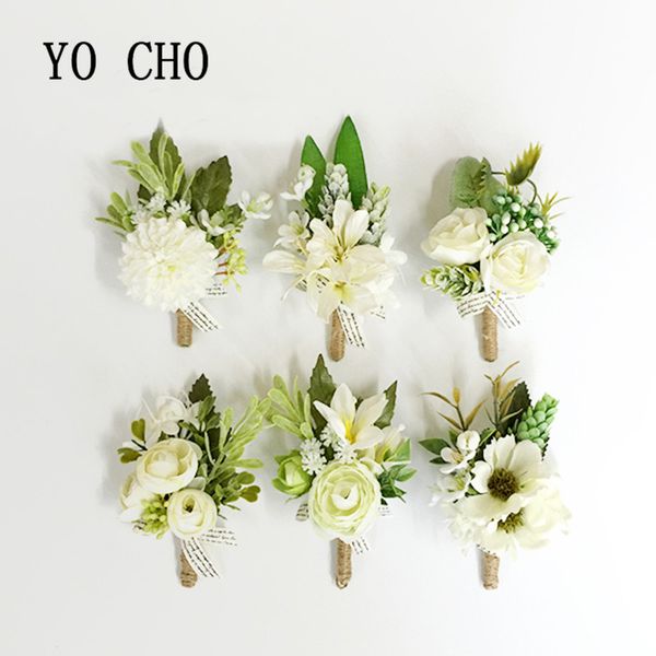 yo cho wedding grooms buttonhole lapel pin flower boutonniere bride bracelet prom event accessories party wrist corsage white
yo cho wedding grooms buttonhole lapel pin flower boutonniere bride bracelet prom event accessories party wrist corsage white