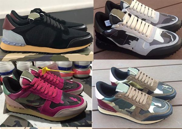 luxury designer camouflage rockrunner sneaker studded mens trainers women flats casual shoes genuine leather nappa sneaker size 36-45, Black
luxury designer camouflage rockrunner sneaker studded mens trainers women flats casual shoes genuine leather nappa sneaker size 36-45, Black