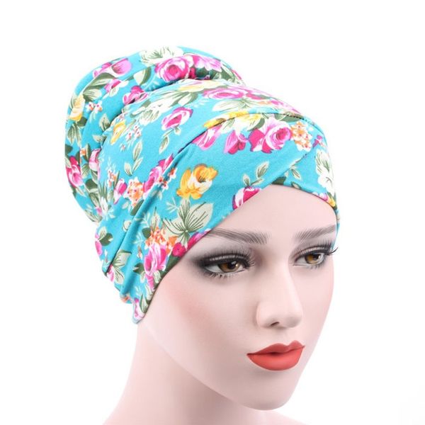 women girls muslim stretch turban hat chemo cap casual beanies hat gorras mujer hair loss head scarf wrap cap hair accessories, Blue;gray
women girls muslim stretch turban hat chemo cap casual beanies hat gorras mujer hair loss head scarf wrap cap hair accessories, Blue;gray