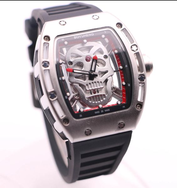 красный внешний rim череп прозрачный циферблат 43mm boyuheng марка часы кварцевые батареи удобная rubber band пряжкой мужские часы наручные, Slivery;brown
красный внешний rim череп прозрачный циферблат 43mm boyuheng марка часы кварцевые батареи удобная rubber band пряжкой мужские часы наручные, Slivery;brown