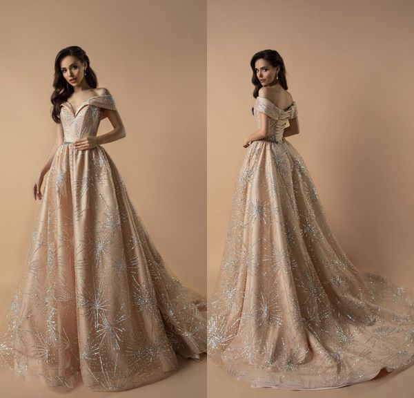 champagne 2019 berta prom dresses beading off the shoulder beads evening gowns lace-up back plus size women formal party dress, Black
champagne 2019 berta prom dresses beading off the shoulder beads evening gowns lace-up back plus size women formal party dress, Black