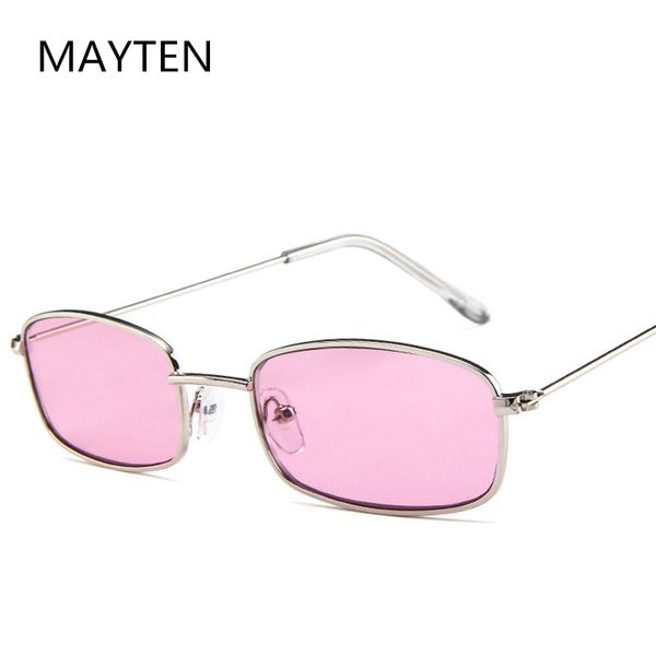 small rectangle sunglasses men women retro metal frame yellow red vintage tiny female sun glasses uv400, White;black
small rectangle sunglasses men women retro metal frame yellow red vintage tiny female sun glasses uv400, White;black