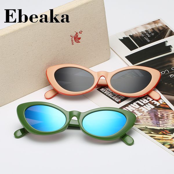 ebeaka brand cat eye sunglasses women brand sun glasses for women gift uv400, White;black
ebeaka brand cat eye sunglasses women brand sun glasses for women gift uv400, White;black