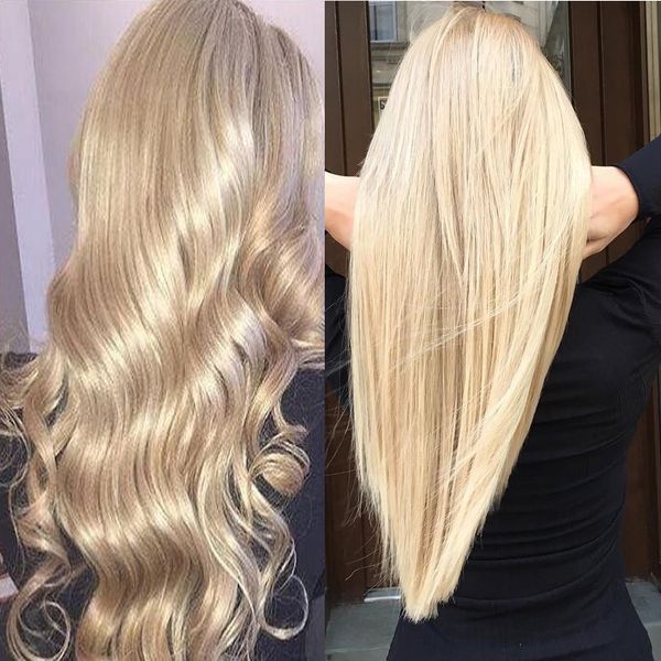 Full lace brazilian wig 13x4 body wave 613 lace front wig lace front human hair wig pre plucked with baby hair 
Full lace brazilian wig 13x4 body wave 613 lace front wig lace front human hair wig pre plucked with baby hair