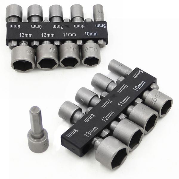 9pcs 1/4" hex хвостовика мощность nut driver буровое долото торцовый ключ винт 5-13mm nut driver set оправа адаптер
9pcs 1/4" hex хвостовика мощность nut driver буровое долото торцовый ключ винт 5-13mm nut driver set оправа адаптер